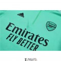 Arsenal Sweat Entrainement Green + Pantalon Black 2021/2022