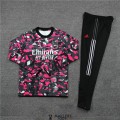 Arsenal Sweat Entrainement Pink Pattern + Pantalon Black 2021/2022