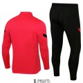 Atletico De Madrid Sweat Entrainement Red + Pantalon Black 2021/2022