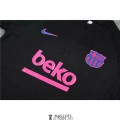 Barcelona Sweat Entrainement Black Pink + Pantalon 2021/2022