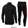 Bayern Munich Sweat Entrainement Black Red + Pantalon 2021/2022