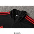 Bayern Munich Sweat Entrainement Black Red + Pantalon 2021/2022