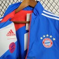 Bayern Munich Vestes Coupe Vent Blue I 2023/2024