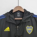 Boca Juniors Vestes Coupe Vent Black I 2022/2023