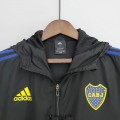 Boca Juniors Vestes Coupe Vent Black I 2022/2023