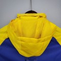 Boca Juniors Vestes Coupe Vent Blue Yellow 2021/2022