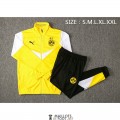 Borussia Dortmund Veste Yellow White + Pantalon Black 2021/2022