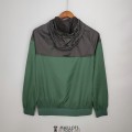 Italie Vestes Coupe Vent Green Black I 2021/2022