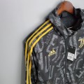 Juventus Vestes Coupe Vent Black Phnom Penh 2021/2022