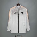 Juventus Vestes Coupe Vent White Gray 2021/2022