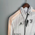 Juventus Vestes Coupe Vent White Gray 2021/2022