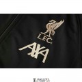 Liverpool Veste Black + Pantalon Black 2021/2022