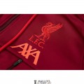 Liverpool Veste Capuche Red + Pantalon Red 2021/2022