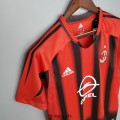 Maillot AC Milan Retro Domicile 2004/2005