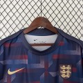 acheter Maillot Angleterre Pre Match Blue 2024/2025