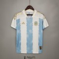 Maillot Argentine Commemorative Edition White Blue 2021/2022