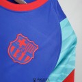 Maillot Barcelona Training Blue Red Green 2021/2022