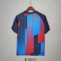 Maillot Barcelona Training Blue Red II 2021/2022