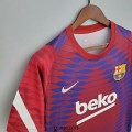 Maillot Barcelona Training Blue Red IV 2021/2022