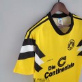 Maillot Borussia Dortmund Retro Domicile 1989/1990