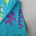 Maillot Bresil Training Blue II 2021/2022