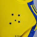 Maillot Cruzeiro Training Yellow Blue 2021/2022