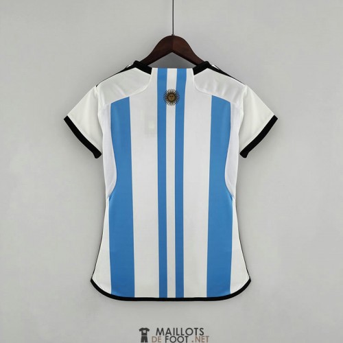 Boutique Maillot de Foot Argentine Domicile 2021/22/22 Personnalisés Pas  Cher