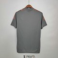 Maillot Flamengo Training Grey Red 2021/2022