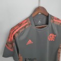 Maillot Flamengo Training Grey Red 2021/2022