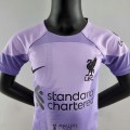 Maillot Liverpool Enfant Gardien De But Purple 2022/2023