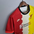 Maillot Liverpool Training Suit Red Yellow I 2022/2023