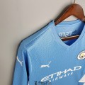 Maillot Manches Longues Manchester City Domicile 2021/2022