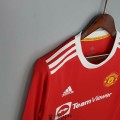 Maillot Manches Longues Manchester United Domicile 2021/2022