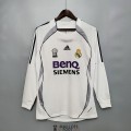 Maillot Manches Longues Real Madrid Retro Domicile 2000/2001