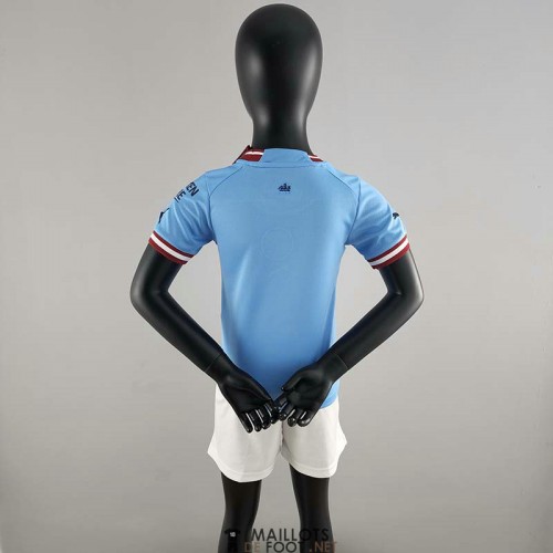 Boutique Maillot de Foot Manchester City Enfant Domicile 2021/22/22  Personnalisés Pas Cher