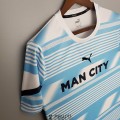 Maillot Manchester City Pre Match Training Blue I 2022/2023