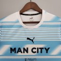 Maillot Manchester City Pre Match Training Blue I 2022/2023