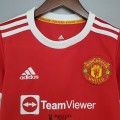 Maillot Manchester United Enfant Domicile 2021/2022