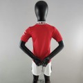 Maillot Manchester United Enfant Domicile 2022/2023