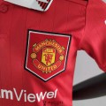 Maillot Manchester United Enfant Domicile 2022/2023