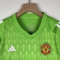 Maillot Manchester United Enfant Gardien De But Green 2023/2024