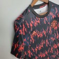 Maillot Manchester United Pre Match Training Black Red 2022/2023