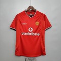 Maillot Manchester United Retro Domicile 2000/2001