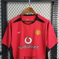Maillot Manchester United Retro Domicile 2002/2004