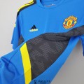 Maillot Manchester United Training Blue IV 2021/2022