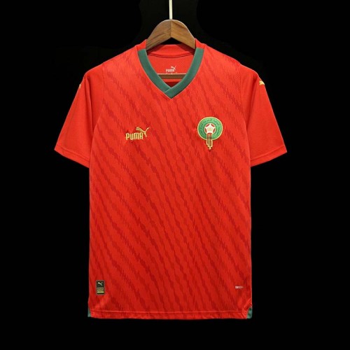 Acheter maillot maroc rouge edition speciale version joueur 2023-2024
