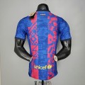 Maillot Match Barcelona Training Red Blue 2021/2022