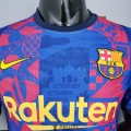 Maillot Match Barcelona Training Red Blue 2021/2022