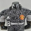 Maillot Match Manchester United Gardien De But Black 2022/2023