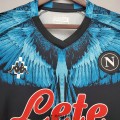 Maillot Napoli Kappa x Marcelo Burlon Black 2021/2022